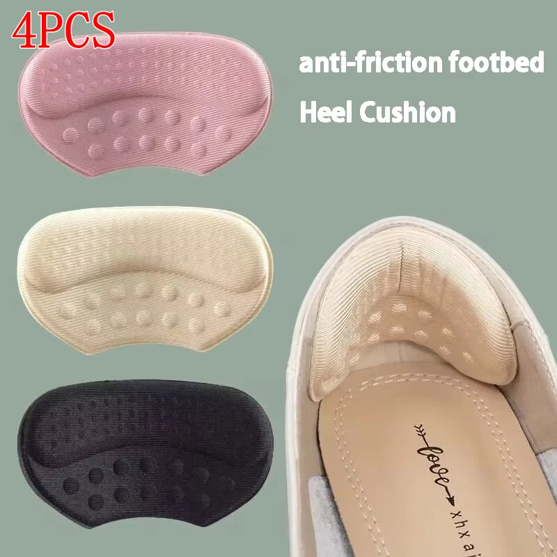 Heel Liner Grip - قطعتان/4 قطع من لاصقات الكعب المضادة
