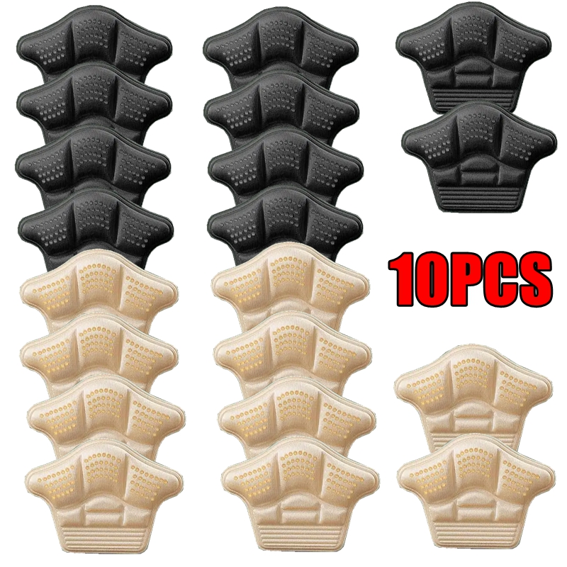 Heel Liner Grip - 10 قطعة منصات القدم للأحذية الرياضية