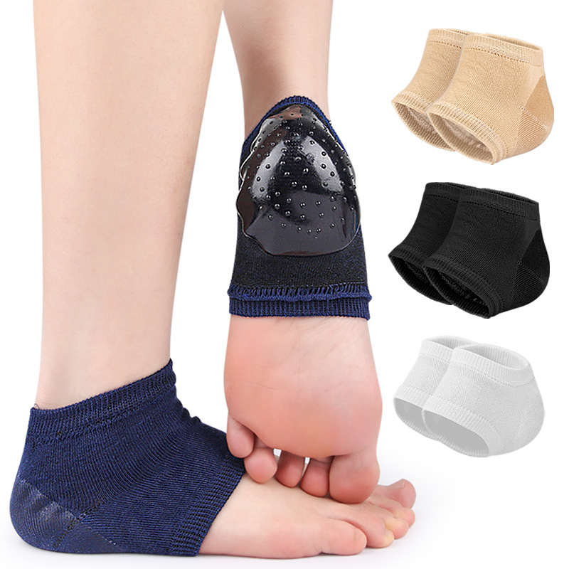 Heel Liner Grip - ملصق لاصق للكعب قابل للتنفس، جوارب