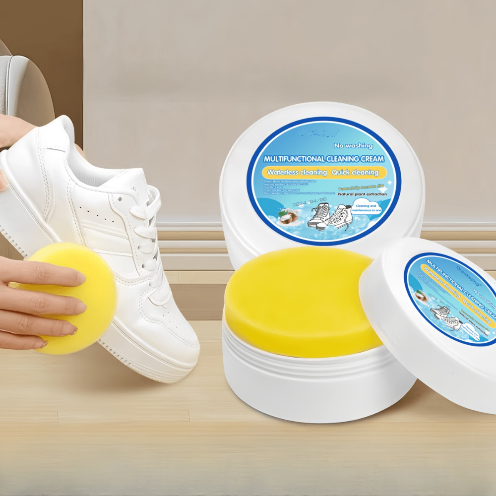 كريم تنظيف الأحذية البيضاء - م - مراجعة Sneaker Care Whitener وسعره