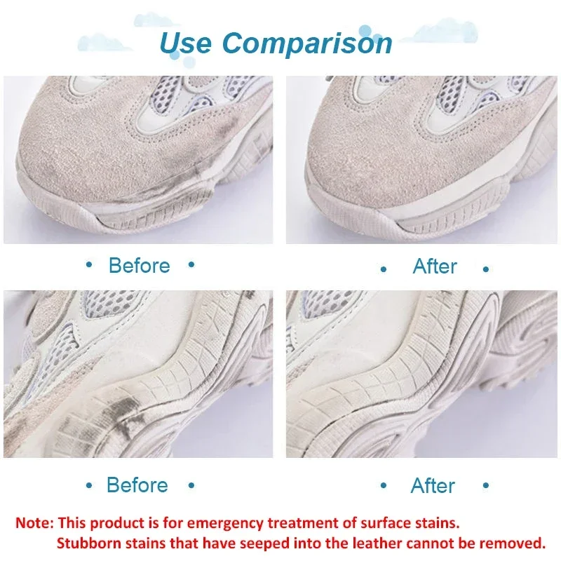 ممحاة تنظيف أحذية الجلد المدبو - مراجعة Sneaker Care Whitener وسعره