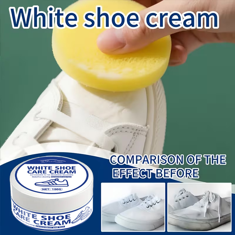 كريم العناية بالأحذية الرياضية - مراجعة Sneaker Care Whitener وسعره