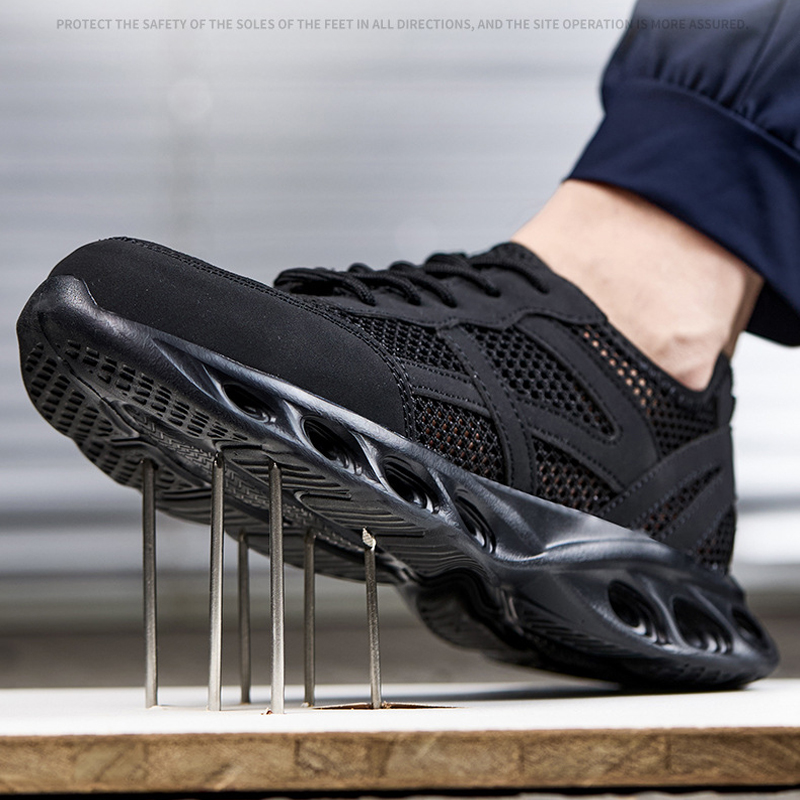 أحذية عمل رجالية قابلة للتهوية - مراجعة Sneaker Care وسعره