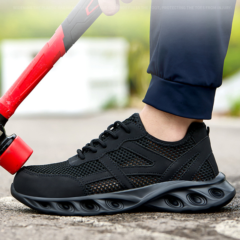 أحذية عمل رجالية قابلة للتهوية - مراجعة Sneaker Care وسعره