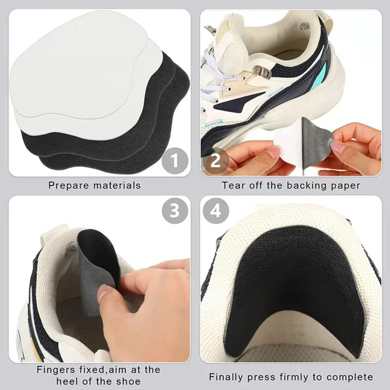 6 قطعة ملصقات إصلاح الأحذية ال - مراجعة Heel Liner Grip وسعره