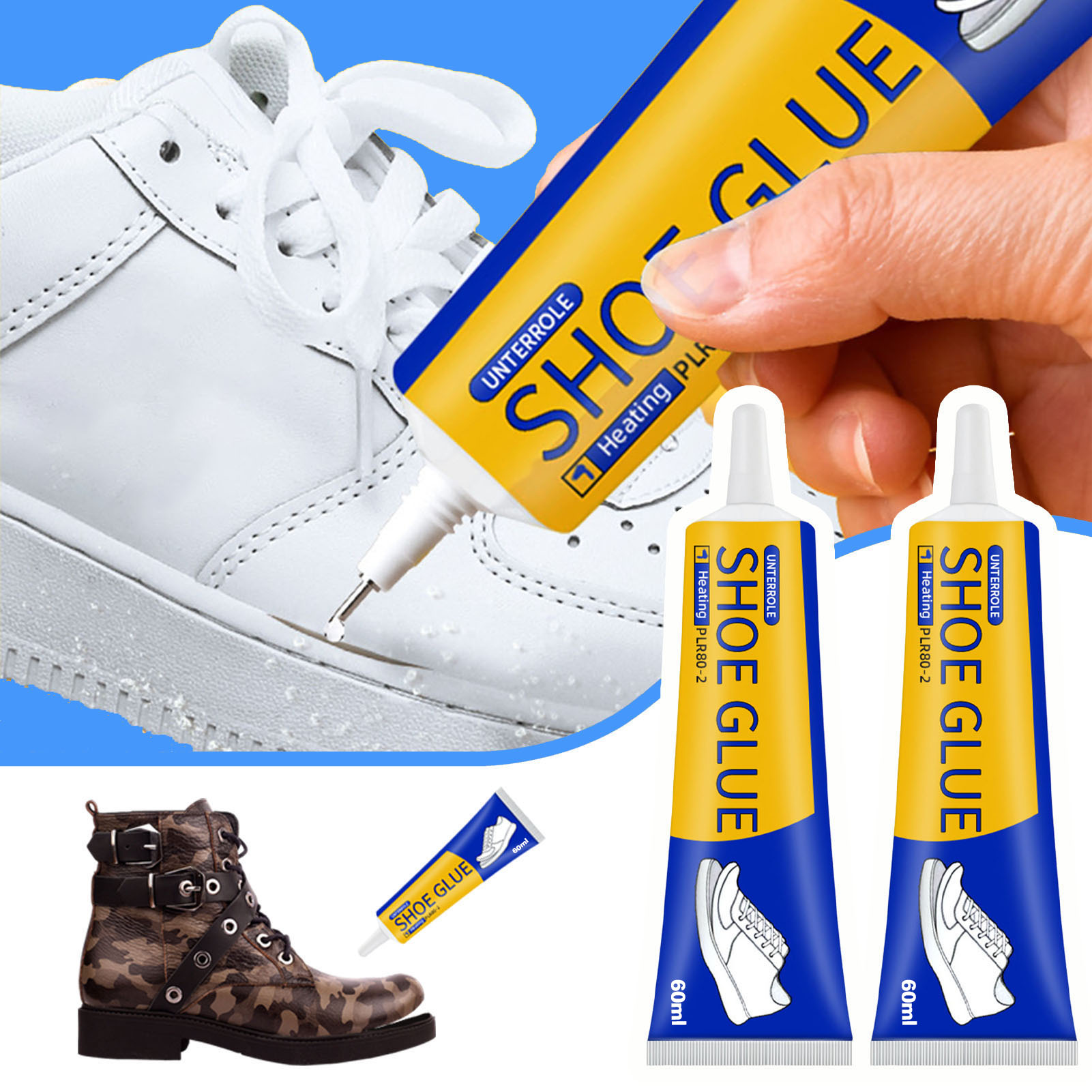 1/2/3 قطعة 60 مللي لاصق حذاء ق - مراجعة Sneaker Care وسعره